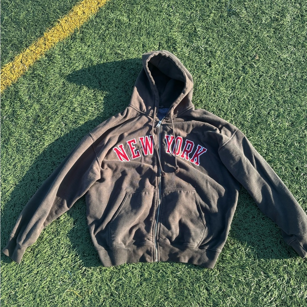 New York Hoodie Zip